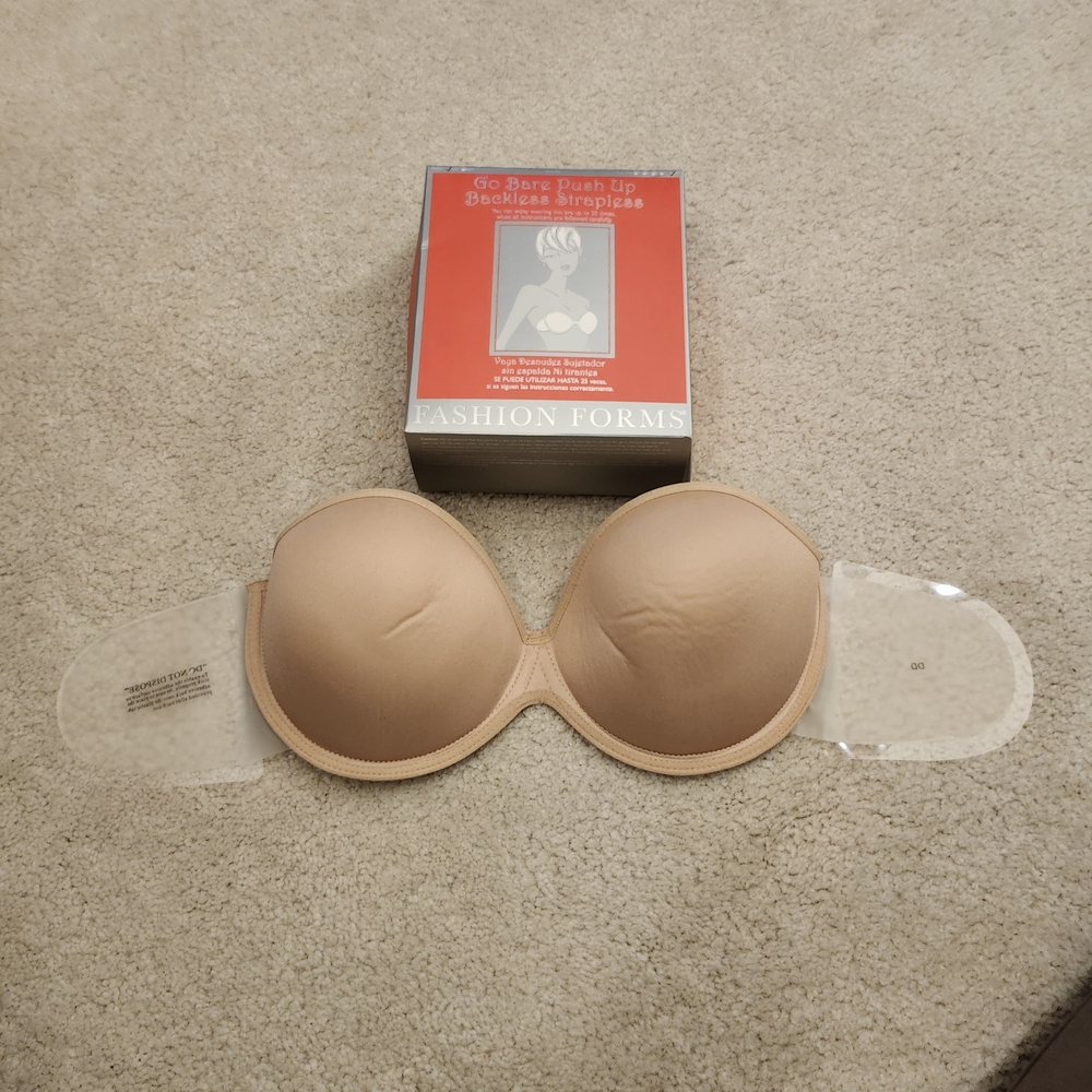 Fashion Forms Women's Strapless Bra - Nude